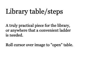 Text description of Library table/steps.